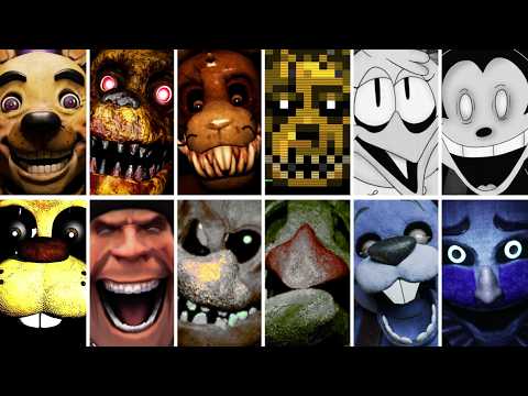 Jumpscares Collection #69 - Fangled Nights, Forgotten at Fredbear's, Pac-Man & more! thumbnail