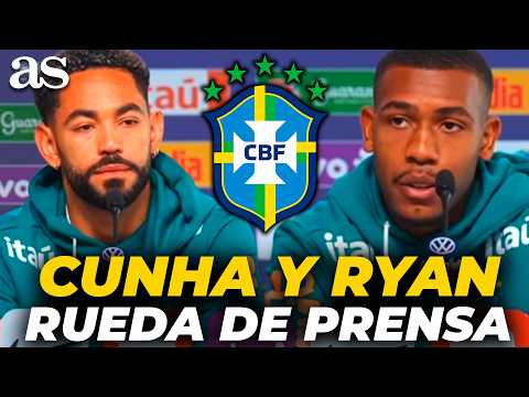 RUEDA DE PRENSA de MATHEUS CUNHA y RYAN 🇧🇷 | BRASIL ya piensa en el MUNDIAL 2026 ¿Sin NEYMAR? thumbnail