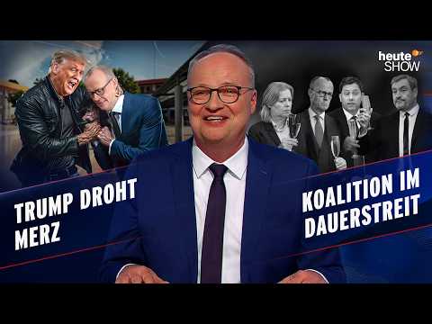Ein Jahr Merz: Streit, schlechte Umfragen und keine gemeinsame Linie | heute-show vom 08.05.2026 thumbnail