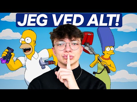 Spotter FlowiS alle EASTER EGGS i Simpsons Fortnite?! thumbnail