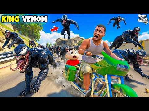 Franklin Got Chased by Thousand Angry VENOM'S? Most Thrilling Life Story thumbnail