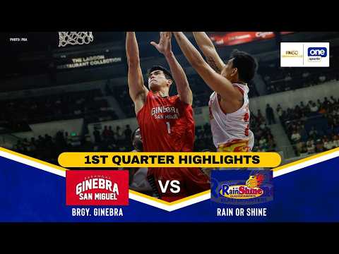 BRGY. GINEBRA vs RAIN OR SHINE | 1ST QUARTER HIGHLIGHTS | PBA SEASON 50 COMMISSIONER’S CUP thumbnail