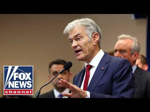 Dr. Oz holds press briefing at White House thumbnail