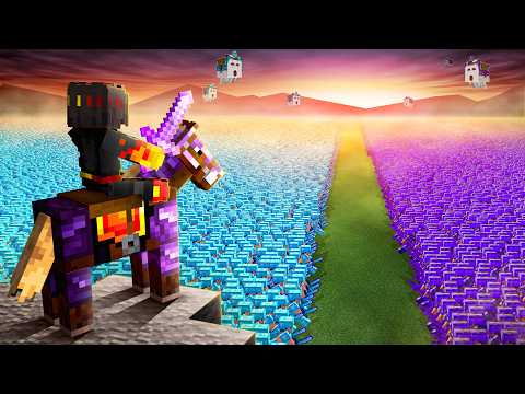 1000 VS 1000 Player Minecraft Civil War thumbnail