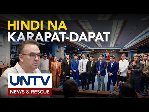 Liderato ni SP Alan Peter Cayetano, binatikos dahil sa dalawang araw na no-show sa plenaryo thumbnail