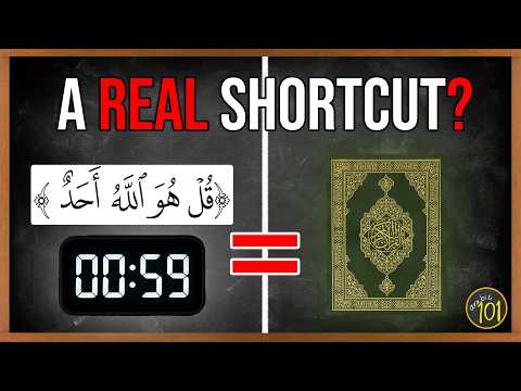 Why Read the Whole Quran if One Surah = 1/3 ? | Arabic101 thumbnail