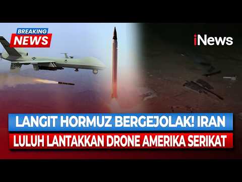 Ketegangan Meledak! Iran Hancurkan Drone AS hingga Berkeping-keping di Selat Hormuz thumbnail