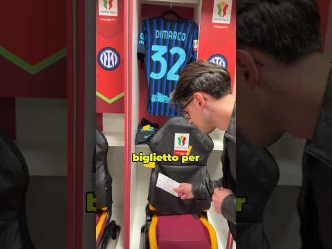 Ho Lasciato Un Biglietto A Dimarco Nello Spogliatoio ?⚫? thumbnail