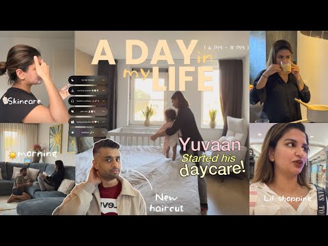 Yuvaan started his daycare | A Working day in our life | Life Updates thumbnail