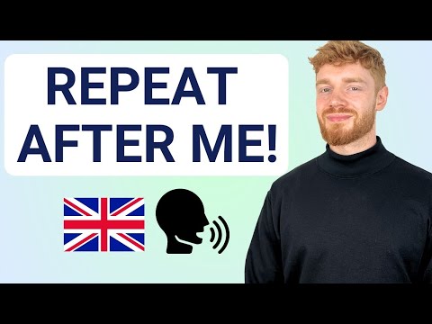 British Accent Training Exercise! MODERN RP (Shadowing Technique) thumbnail