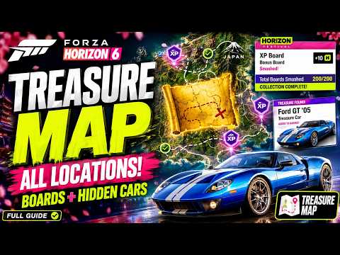 Forza Horizon 6 Treasure Map Guide – All Bonus Boards & Hidden Cars Locations thumbnail