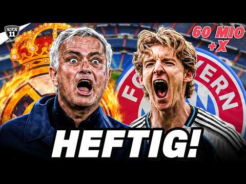 MOURINHO-FIASKO für REAL! BAYERNS VERRÜCKTES GORDON-ANGEBOT! | KickNews thumbnail