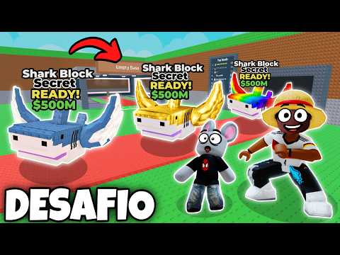 ? DESAFIO PIZÃO VS LARRYZINHO! LUCKY BLOCKS DE TUBARÃO NO ROUBE UM BRAINROT! thumbnail