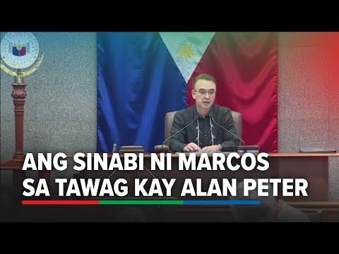 Alan Peter says Marcos called to assure May 13 ‘attack’ was not from executive | ABS-CBN News thumbnail