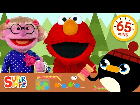 What’s Your Name? + More | Sesame Street & Super Simple Songs Together! | 1 Hour of Kids Songs thumbnail