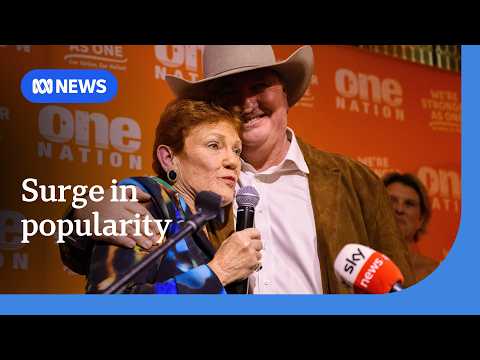 One Nation Australia’s most popular party according to RedBridge poll | ABC NEWS thumbnail