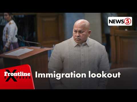 Posibleng paglabas ng bansa ni Sen. Bato dela Rosa, binabantayan ng immigration | Frontline Express thumbnail