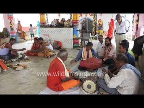 Sacred fire ritual and devotional kirtan unite worshippers in Odisha Temple thumbnail