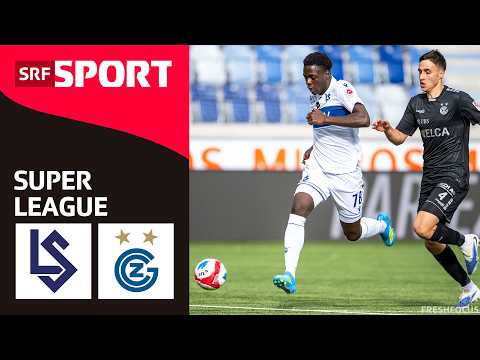 FC Lausanne-Sport - Grasshopper Club Zürich | Highlights - Super League 25/26 - Runde 38 | SRF Sport thumbnail