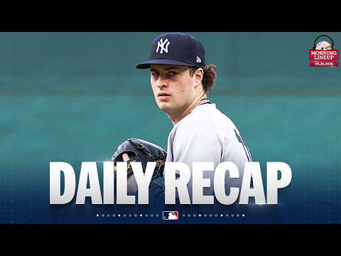 Baseball's best pitcher resides in the Bronx | Morning Lineup (MLB Daily Recap) thumbnail