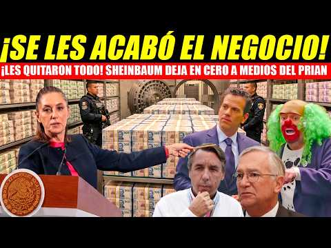 ??GOLPE HISTÓRICO! ? SHEINBAUM ANUNCIA: "$0 PESOS PARA LAS TELEVISORAS" SU CUARTO PODER SE ACABO thumbnail