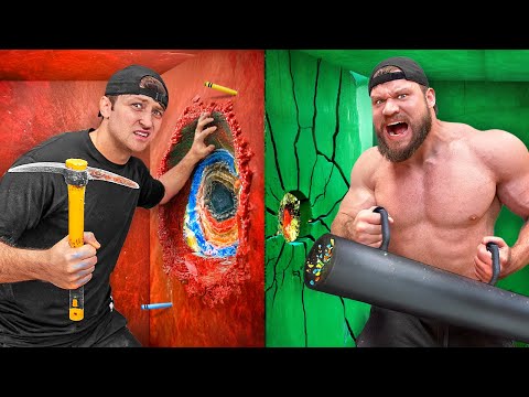 100 Layers of Crayons vs 100 Layers of Candy thumbnail