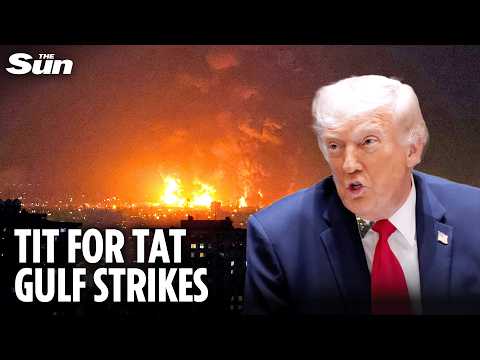 Kuwait targeted by Tehran ballistics as Trump tells US ‘just sit back and relax’ after Iran strikes thumbnail