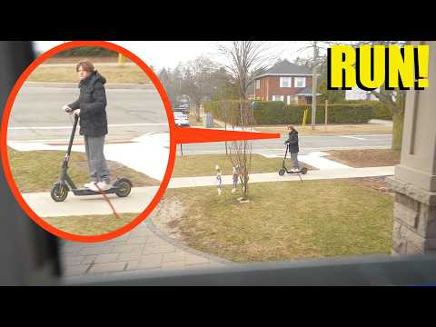 If you ever see him riding his scooter outside your house... Lock your doors & hide! (It's bad) thumbnail