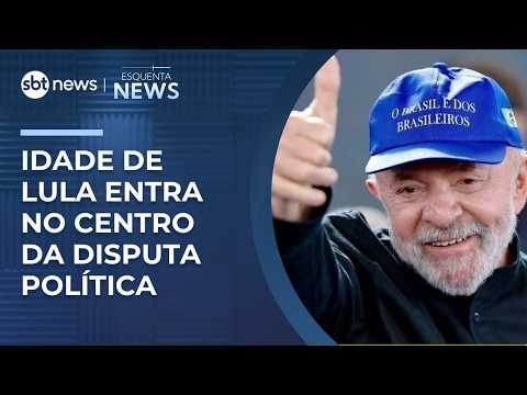Campanha de Flávio deve explorar idade de Lula para desgasta-lo | #EsquentaNews thumbnail