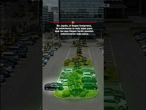 En Japón si llegas temprano te estacionas lejos para que los que llegan tarde se estacionen cerca thumbnail