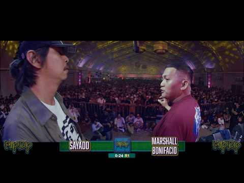 FlipTop - Sayadd vs Marshall Bonifacio thumbnail