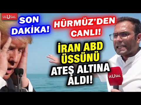 SON DAKİKA! Ulusal Kanal ateş hattında! Hürmüz Boğazı'ndan canlı yayın! İran ABD'yi cezalandırdı! thumbnail