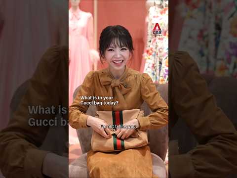 Pursuit Of Jade’s Tian Xiwei at Gucci event in Singapore thumbnail