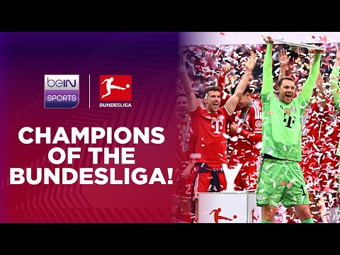 Trophy lift scenes as Bayern are crowned Bundesliga champions! | Bundesliga 25/26 Moments thumbnail