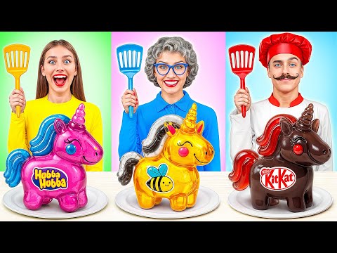 Reto De Cocina Yo vs Abuela | Recetas Culinarias Fantásticas de Multi DO Challenge thumbnail
