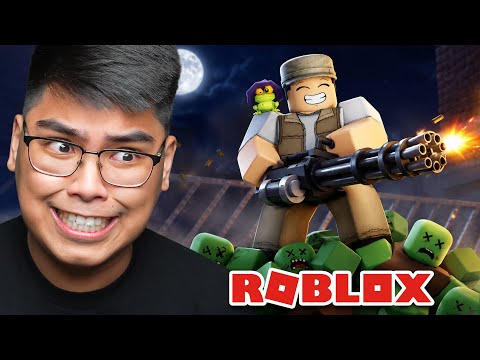 Playing SURVIVE ZOMBIE ARENA for the first time thumbnail