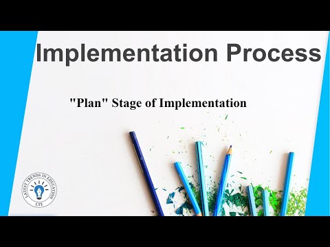 Plan Stage of the Implementation Process thumbnail