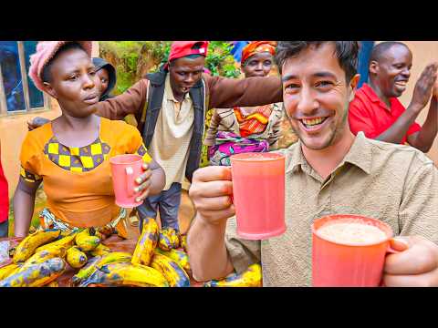 How Bananas Become Beer in Rwanda!! (I Tried It) thumbnail
