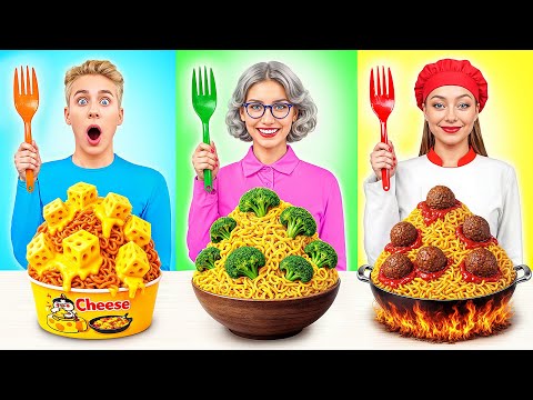 Reto De Cocina Yo vs Abuela | Ideas Increíbles Para Cocinar de Multi DO Challenge thumbnail