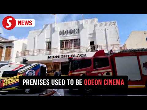 Firefighters continue work to fully extinguish blaze at former Odeon building thumbnail