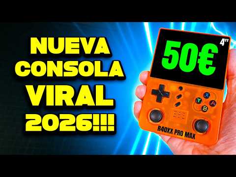 ESTA es la nueva consola VIRAL de 2026 de 4 pulgadas: R40xx pro max ¿ merece la pena? thumbnail