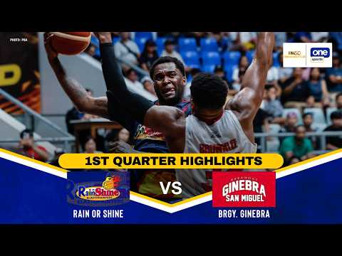 RAIN OR SHINE vs BRGY GINEBRA | 1ST QUARTER HIGHLIGHTS | PBA SEASON 50 COMMISSIONER’S CUP SEMIS thumbnail
