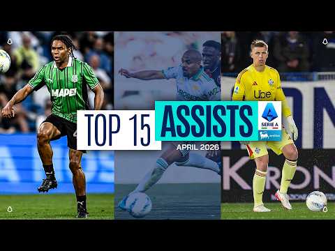 The Top 15 Assists of April | Top Assists | Serie A 2025/26 thumbnail