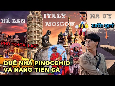 LẠC THÚ ở I'MSTERDÂM - MÊ NÉT CỔ TÍCH NƯỚC Ý - ĐUỐI TREK LƯỠI QUỶ NAUY |ĐI HẾT CHÂU ÂU TỚI NGA P.2 thumbnail