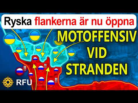 Ukrainarna pressar hårt: Ryssarna flyr i panik längs alla tre strategiska frontriktningar thumbnail