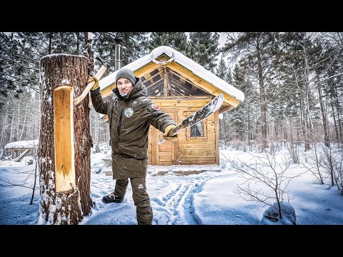 СТРОИТЕЛЬСТВО ДОМА В ЛЕСУ: ЖИЗНЬ СРЕДИ СНЕГОВ. КАК НАЛАДИТЬ ЖИЗНЬ И БЫТ В ЛЕСУ thumbnail