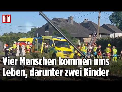 BELGIEN: Vier Tote nach Kollision zwischen Zug und Schulbus thumbnail