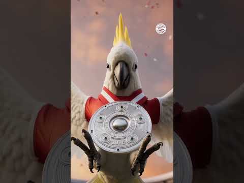 🏆 Off to the Cup Final! Our lucky cockatoo is also on his way to Berlin 🔴⚪ thumbnail