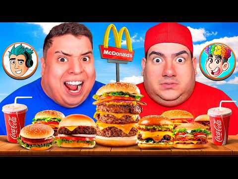 COMIENDO 100 HAMBUGERSAS CON DONATO Y JEANKI * MUY COSTOSAS * LA MÀS RICAS DEL MUNDO !!! thumbnail