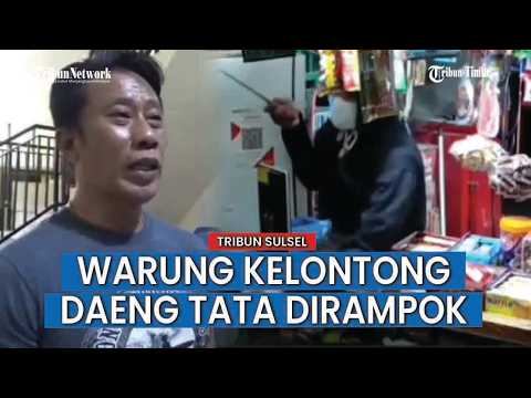 Perampok Bersenjata Pisau Dapur Gasak Uang Warung Kelontong di Makassar thumbnail